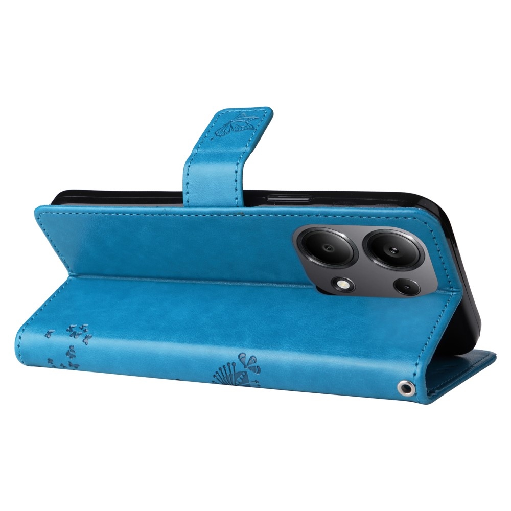 Fák könyv tokja Xiaomi Redmi Note 13 Pro 4G/Poco M6 Pro - kék