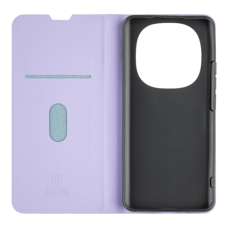 Csomag:ME SmoothTouch tok Xiaomi Redmi Note 15 4G/5G/Poco M8 5G pasztell lila tokhoz