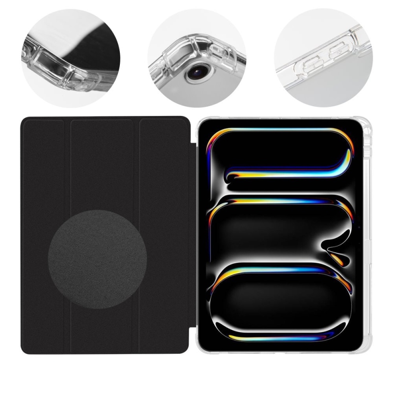 COVER:ME MistyTab tok iPad Pro 11 (2024) Fekete
