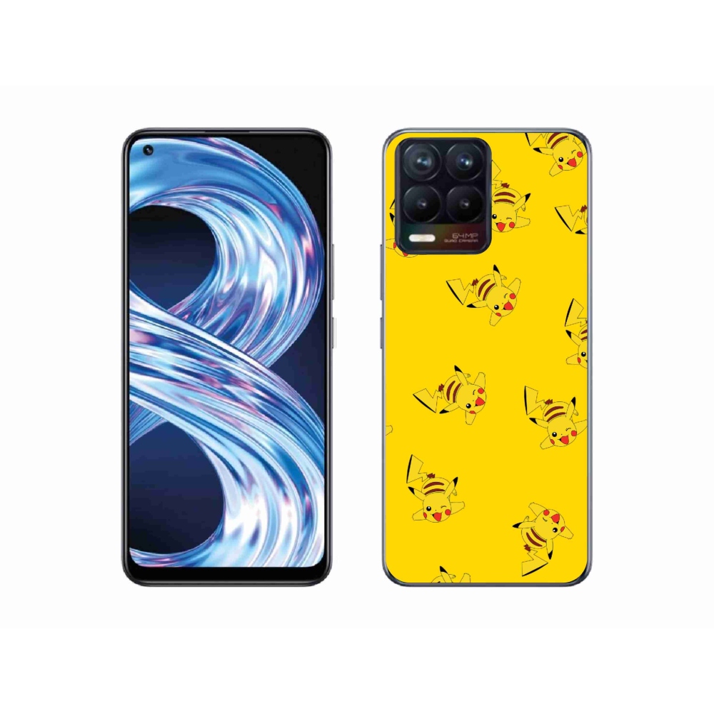 Gél borítás mmCase a Realme 8 Pro-hoz - pikachu