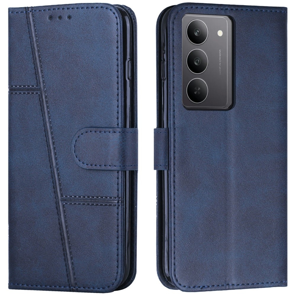 Line könyvtáska a Realme C75 készülékhez - kék