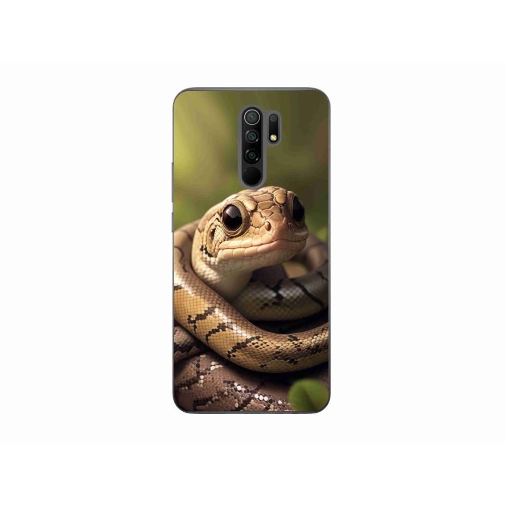 Gél borítás mmCase a Xiaomi Redmi 9-hez - kígyó 1