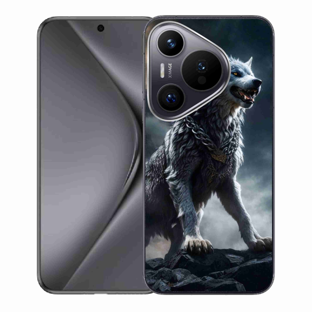 Zselés borítás mmCase a Huawei Pura 70 készülékhez - farkas 1