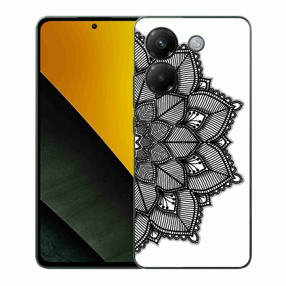 Gél borítás mmCase a Xiaomi Poco M7 Pro 5G számára - mandala