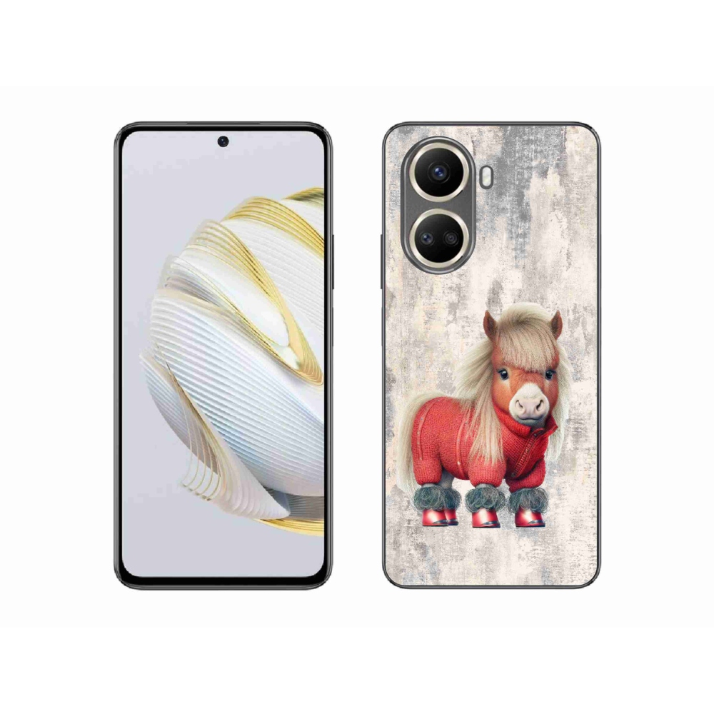 Gél borítás mmCase a Huawei Nova 10 SE-hez - póni pulóverben