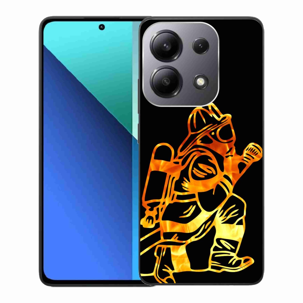 Gél borítás mmCase a Xiaomi Redmi Note 13-hoz - tűzoltó 1