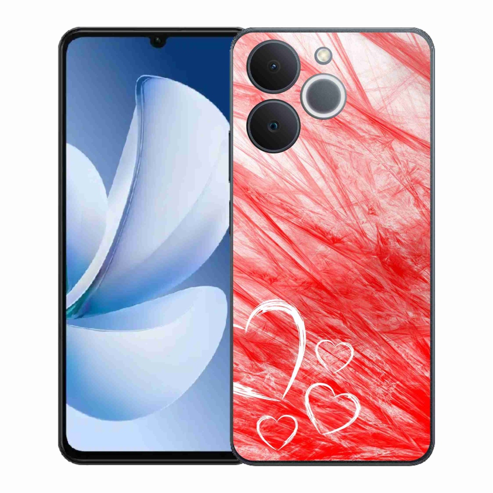 Zselés borítás mmCase a Realme Note 70T készülékhez - szív