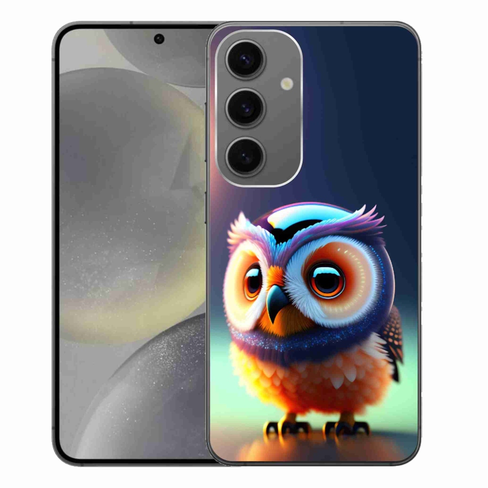 Gél védőhuzat mmCase Samsung Galaxy S24+ készülékhez - bagoly