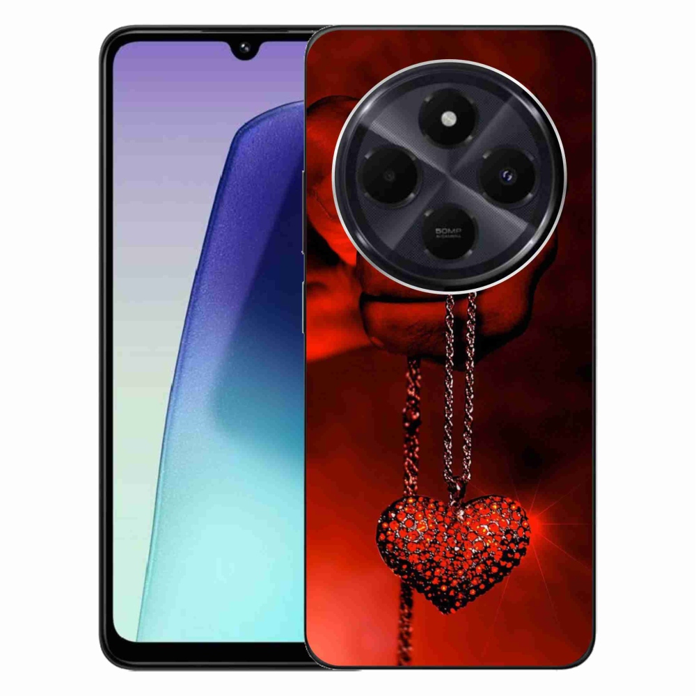 Gél borítás mmCase a Xiaomi Redmi 14C/Poco C75-hez - nyaklánc