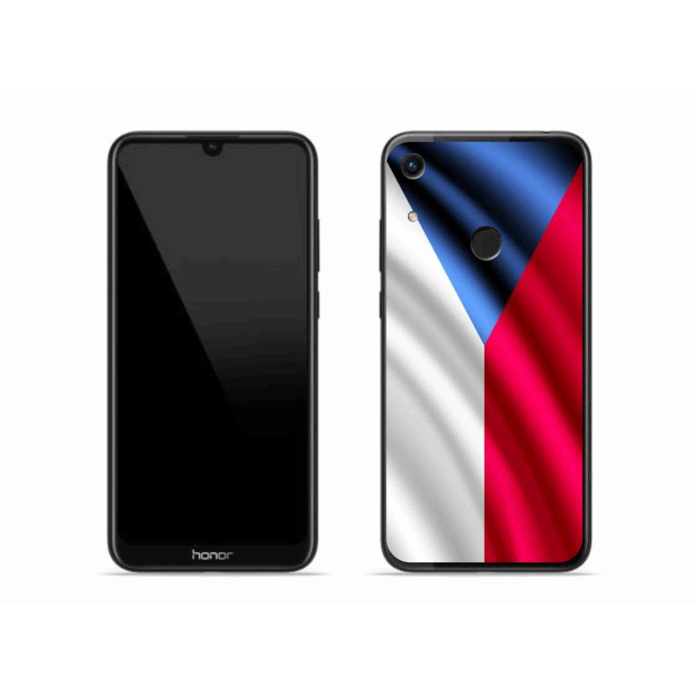 Zselés borítás mmCase a Honor 8A számára - cseh zászló