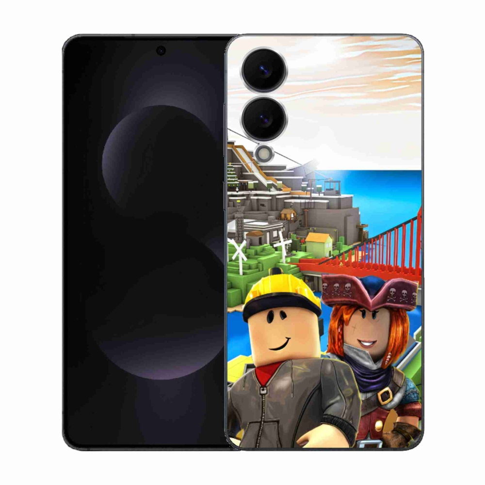 Zselés borítás mmCase Samsung Galaxy S25 Edge készülékhez - roblox 1