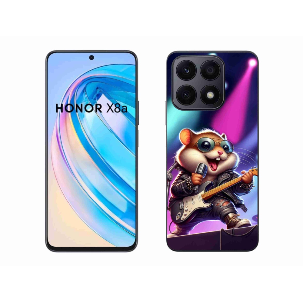 Zselés borítás mmCase a Honor X8a készülékhez - hörcsög hintaló