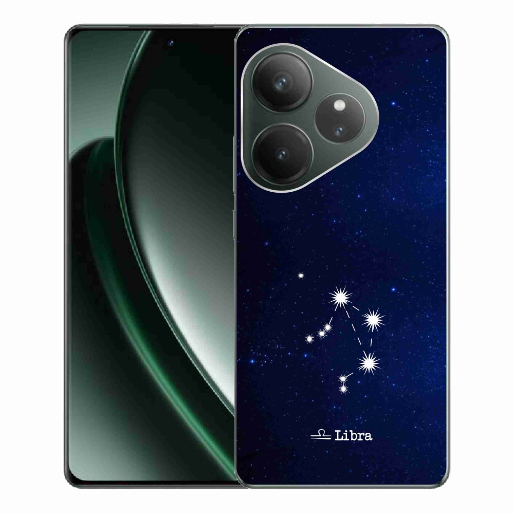 Gél borítás mmCase a Realme GT 6 5G/GT 6T 5G számára - csillagkép Libra