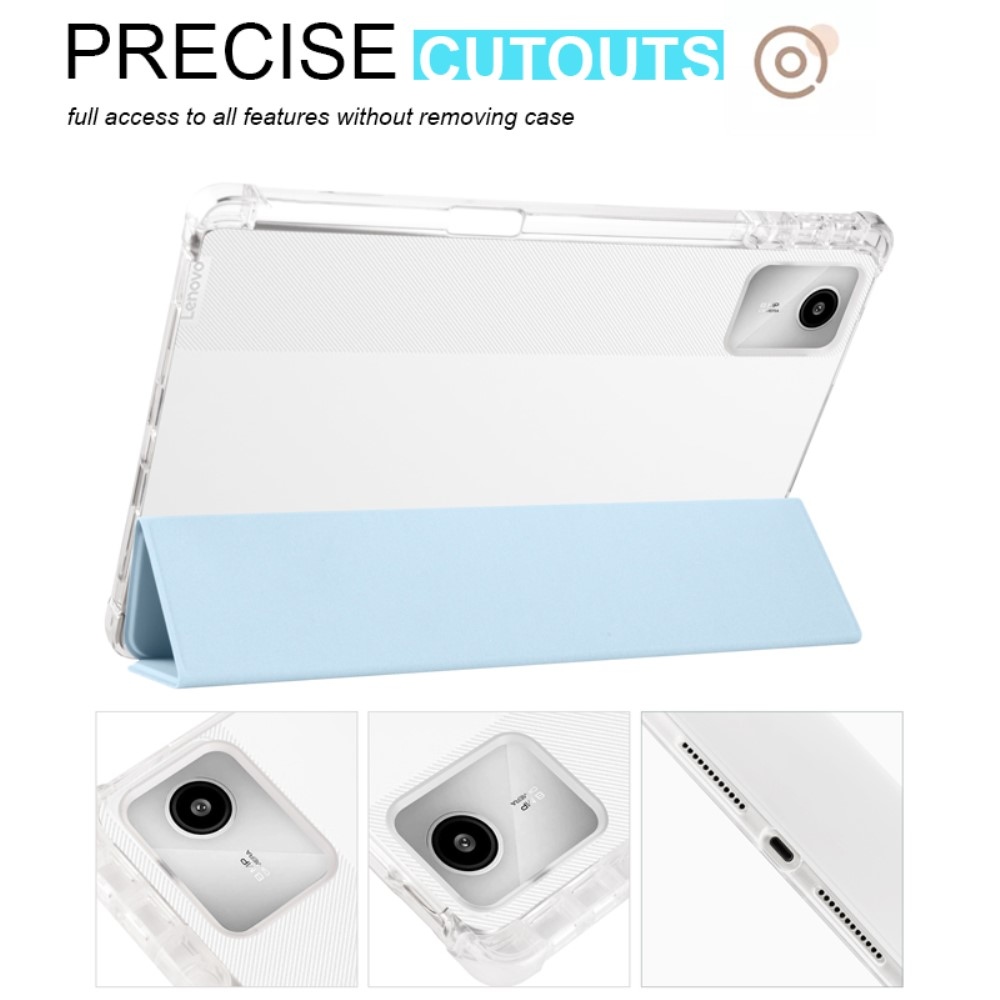 Ügyes záró tok Lenovo Tab M11/Tab K11 - világoskék