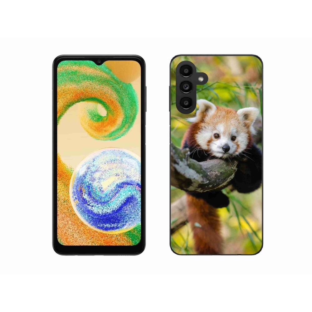 Zselés borítás mmCase Samsung Galaxy A04s (164.7x76.7x9.1mm) - pandavörös