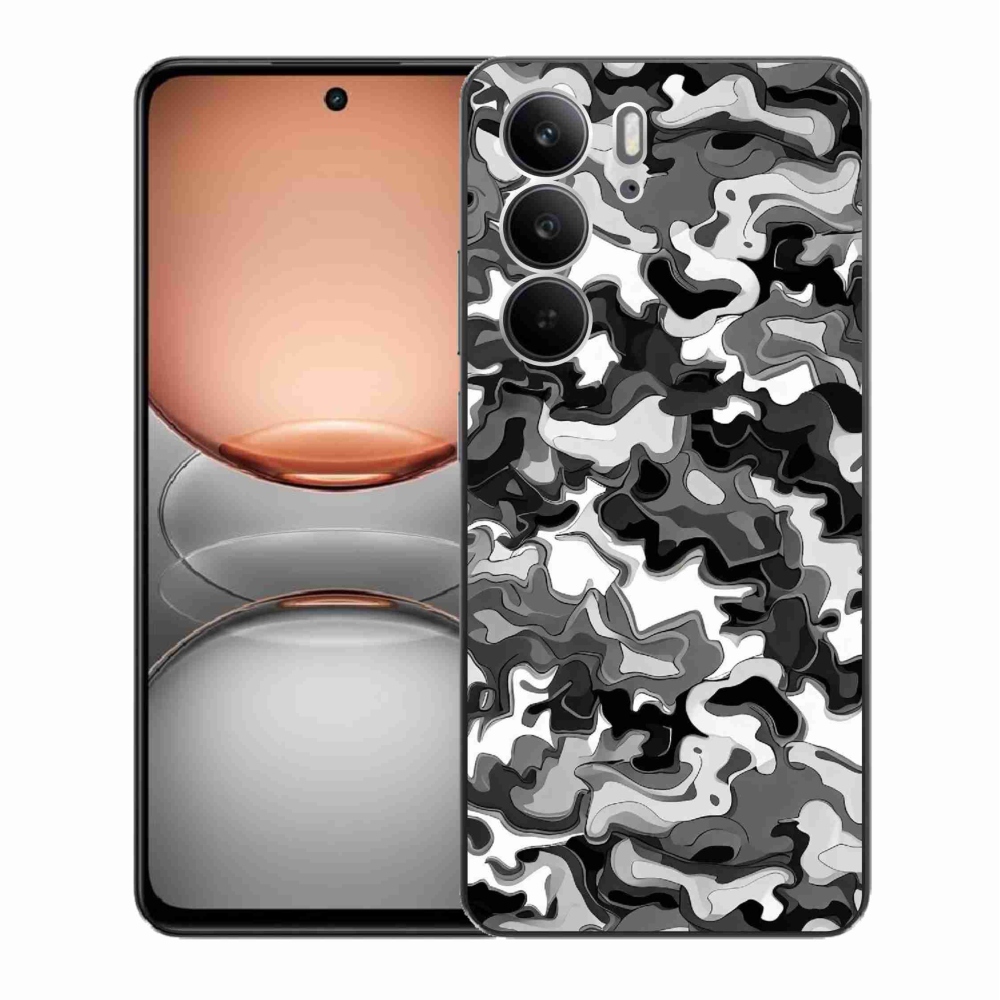 Gél borítás mmCase a Realme C75 készülékhez - álcázó minta 3