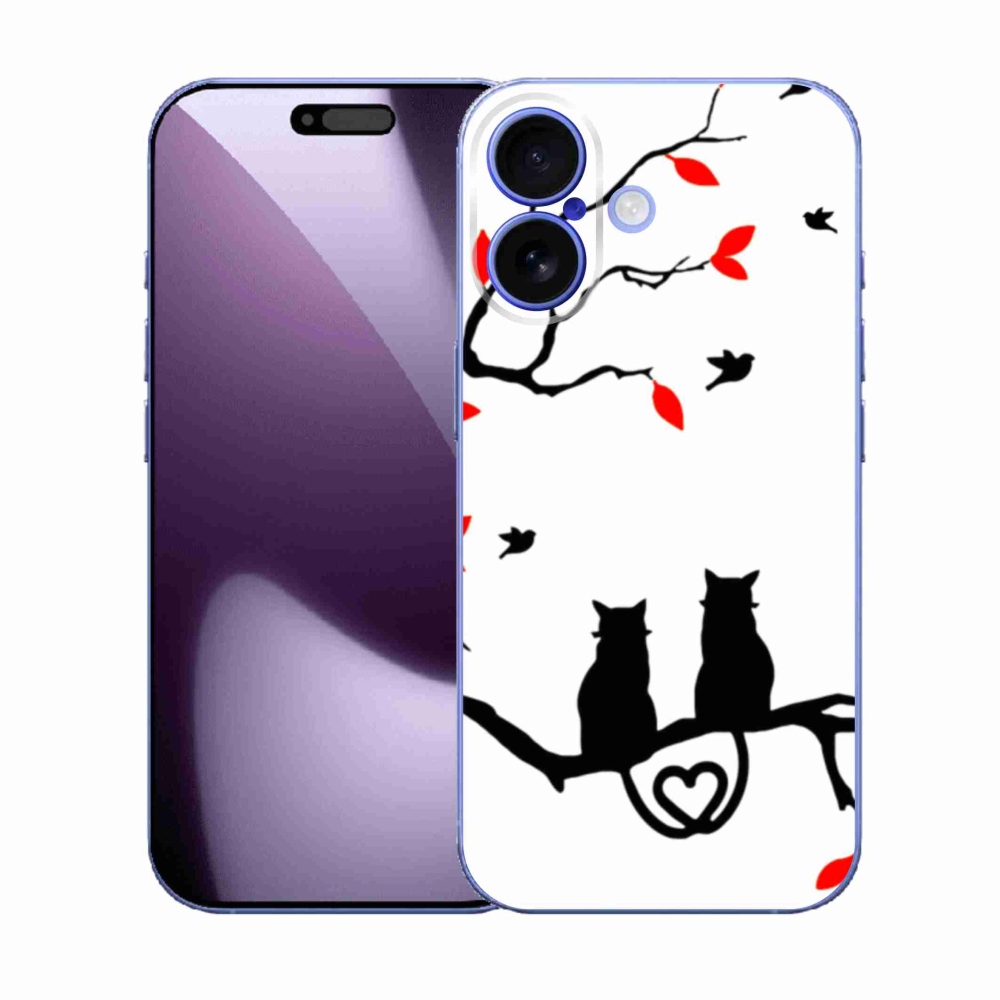 Gél borítás mmCase iPhone 17 készülékhez - macskaszerelem