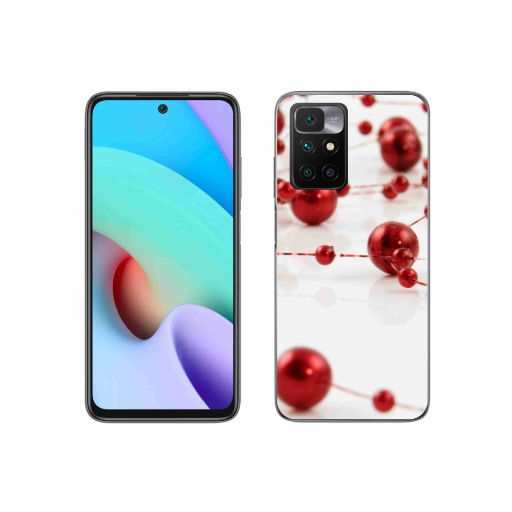 Gél borítás mmCase a Xiaomi Redmi 10/Redmi 10 (2022) - Karácsonyi lánc