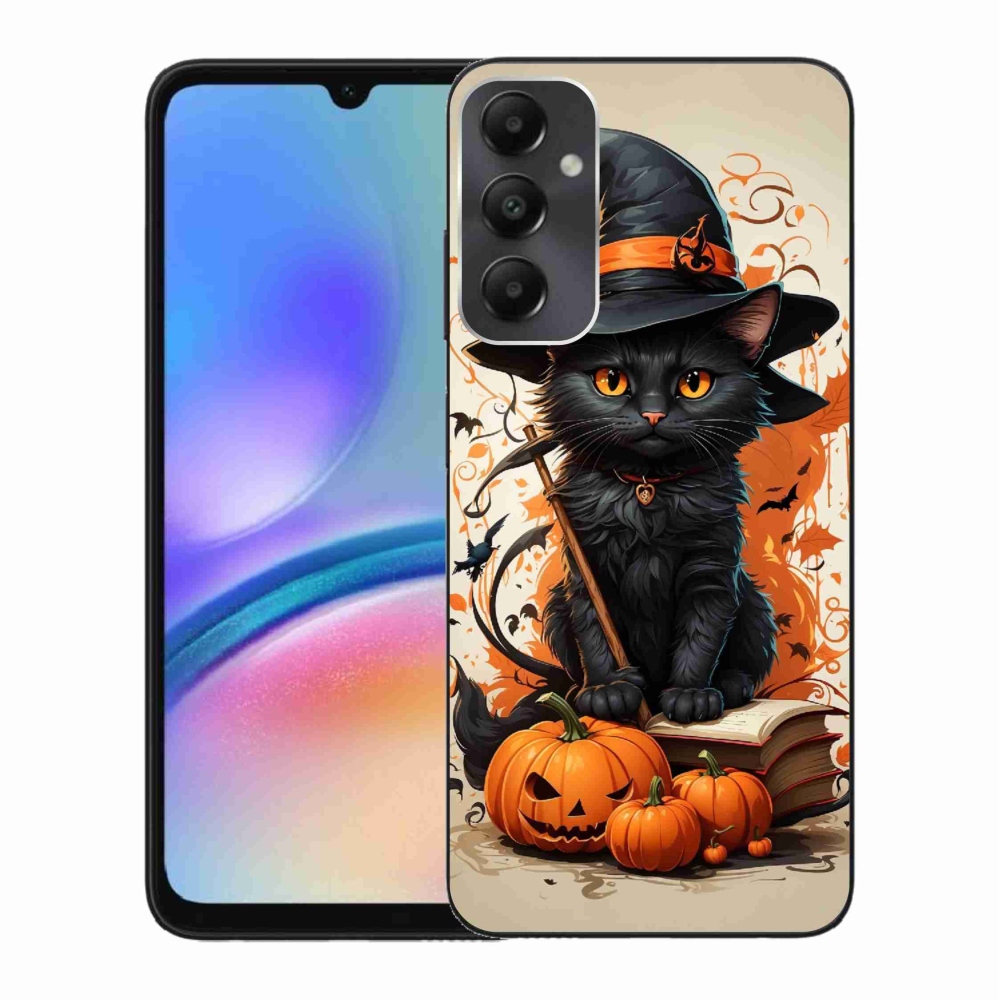 Zselés borítás mmCase Samsung Galaxy A05s készülékhez - cat wizard