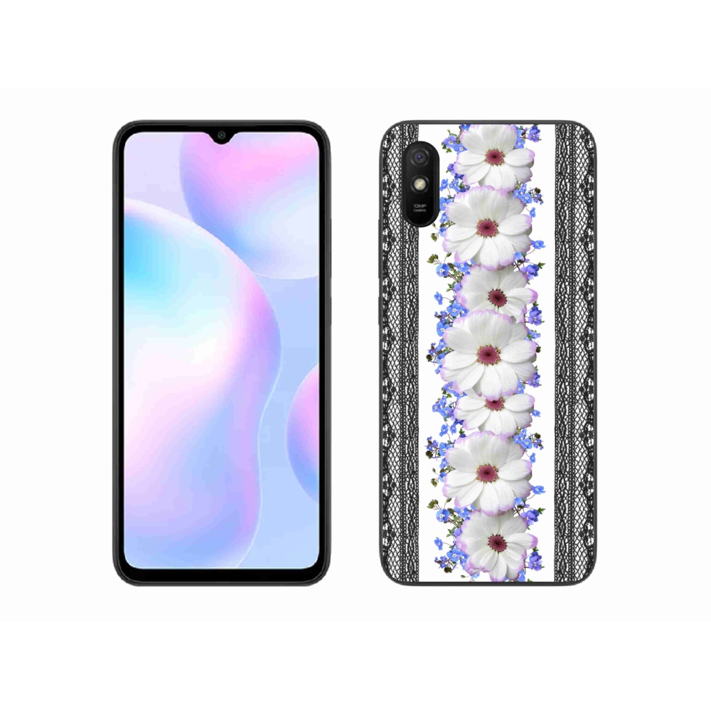 Gél borító mmCase a Xiaomi Redmi 9A - virágok 8
