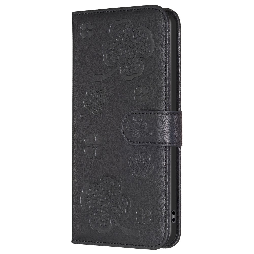 Clover könyv tok Samsung Galaxy A36 5G készülékhez - fekete