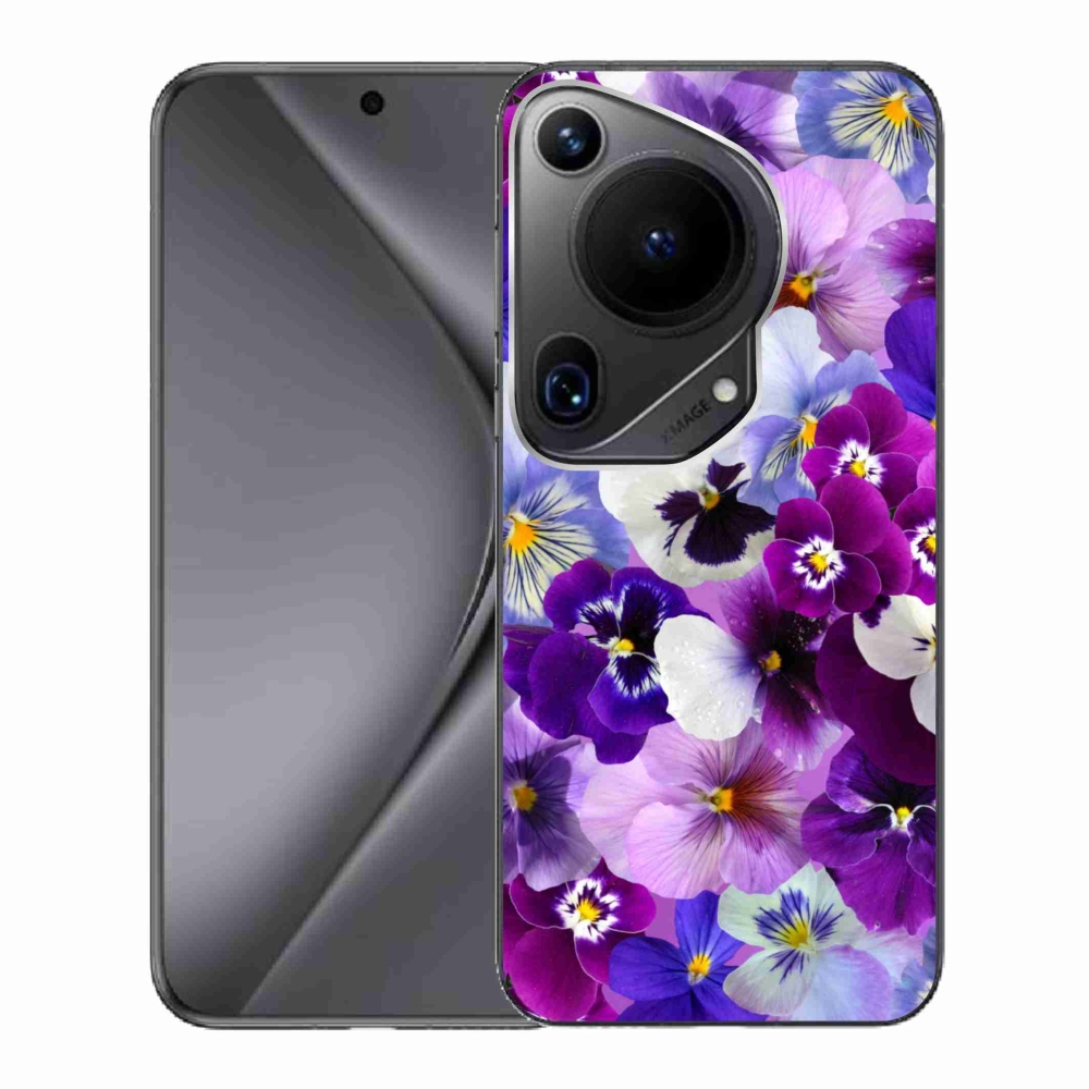 Gél borító mmCase a Huawei Pura 70 Ultra - virágok 9