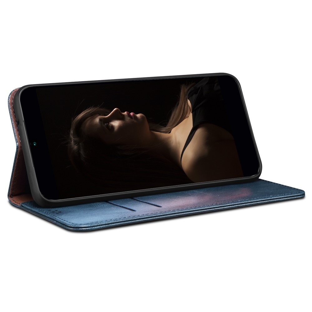 Viaszos könyv tok Xiaomi 15 Ultra - kék