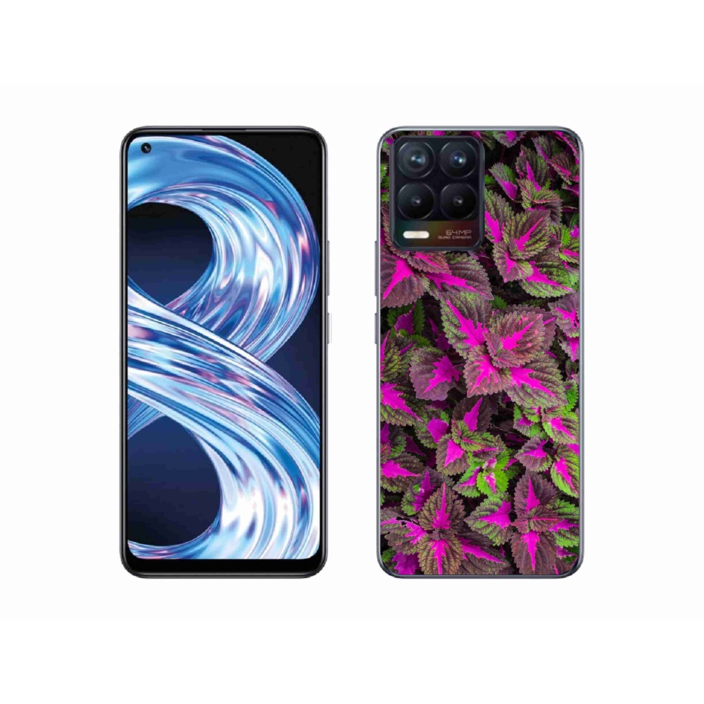Gél borító mmCase a Realme 8 4G-hez - virág 10