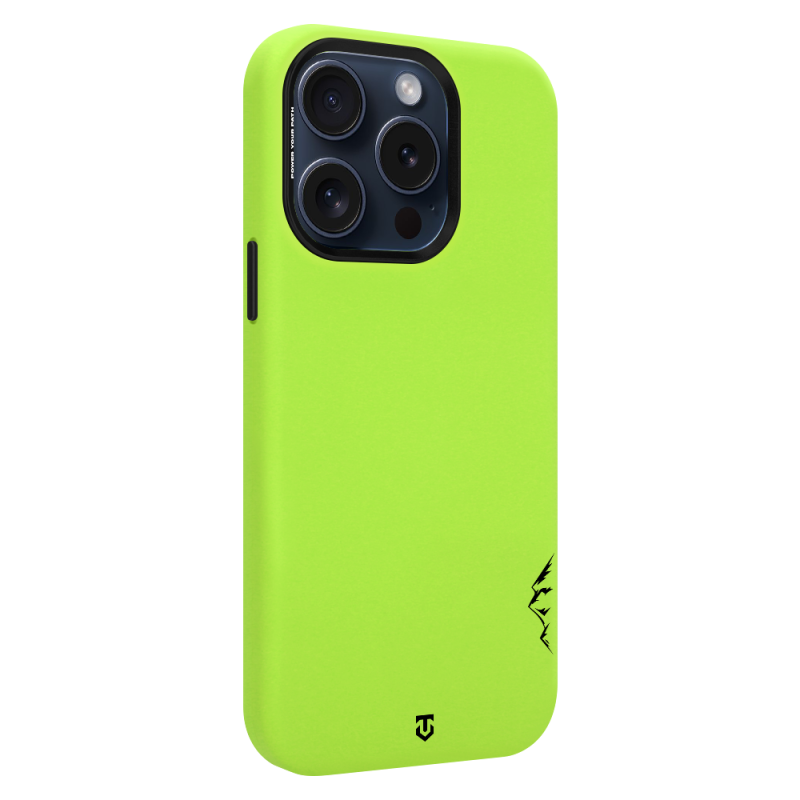 Tactical MagForce Velvet Smoothie 2.0 tok az Apple iPhone 15 Pro-hoz, avokádó színben