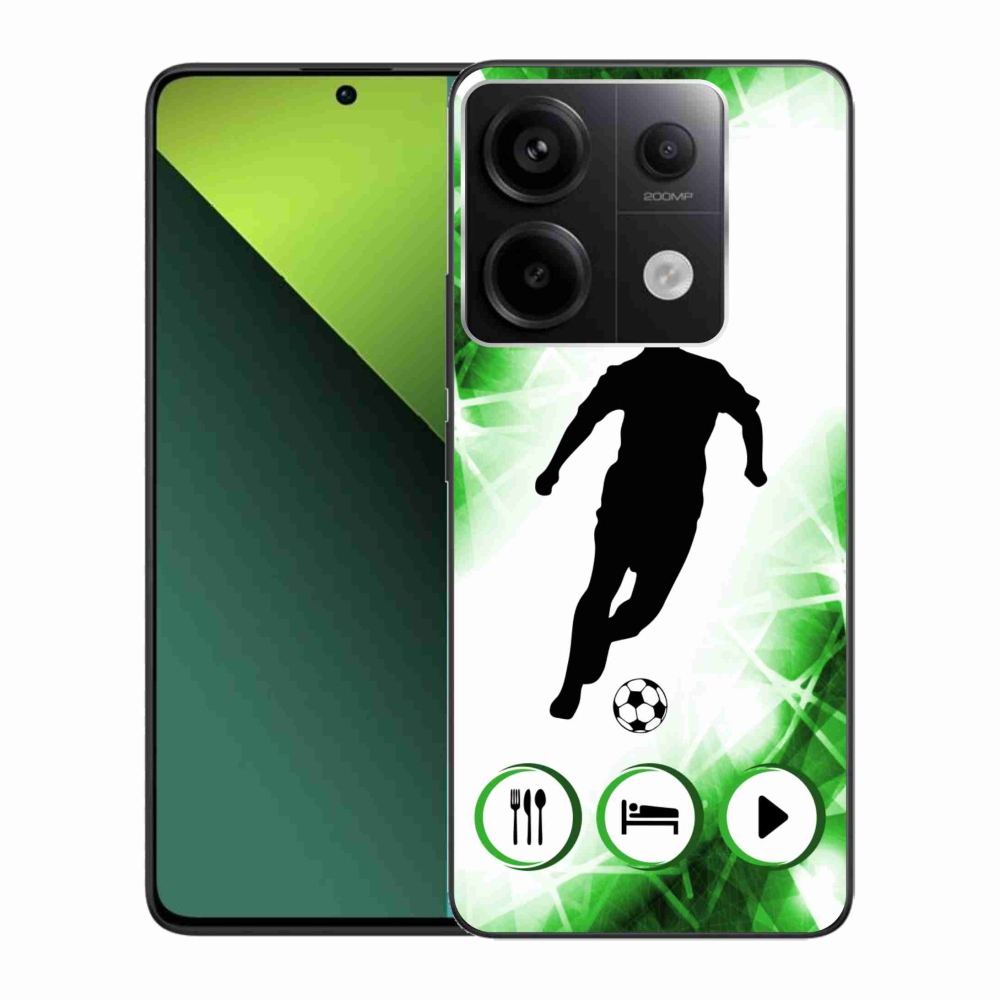 Gél borítás mmCase a Xiaomi Redmi Note 13 Pro 5G/Poco X6 5G - focista számára