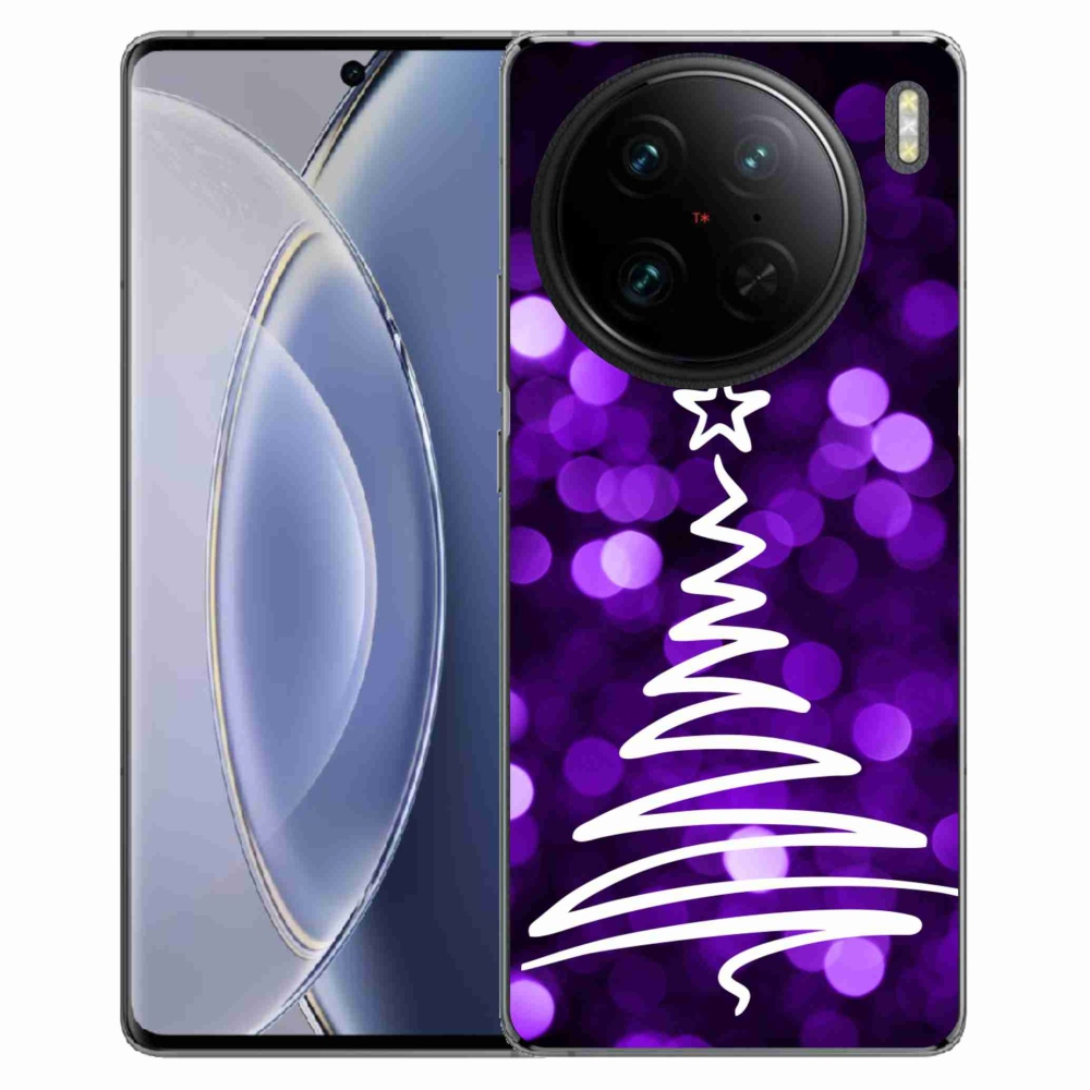 Gél védőburkolat mmCase a Vivo X90 Pro készülékhez - fa