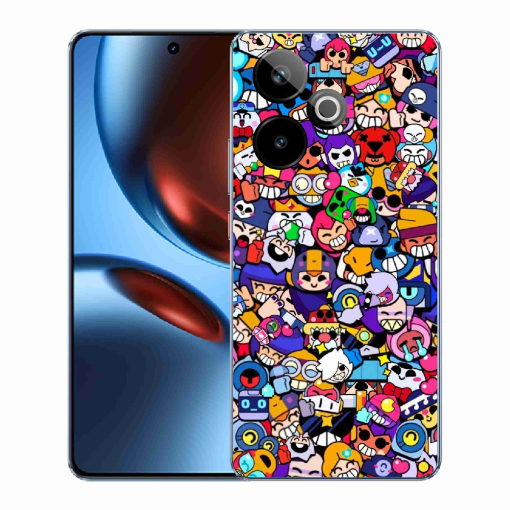 Rugalmas zselés tok mmCase képpel a Realme GT 7 5G/GT 7T 5G számára - brawl stars 2