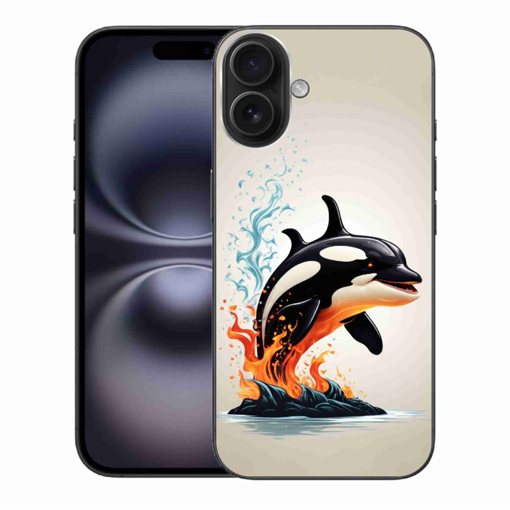 Zselés borítás mmCase iPhone 16 Plus készülékhez - orca