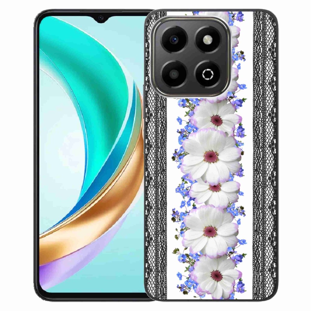 Zselés borítás mmCase a Honor X6b számára - virágok 8