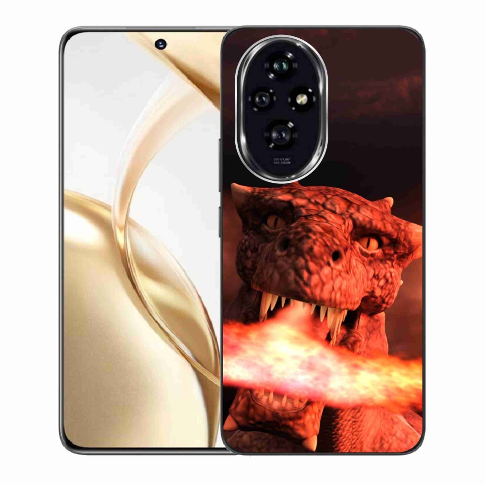 Zselés borítás mmCase a Honor 200 5G készülékhez - sárkány