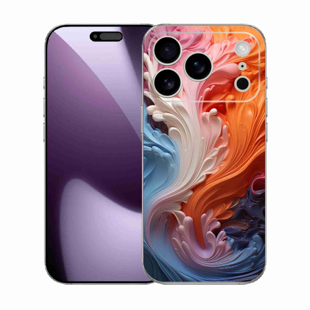 Zselés borítás mmCase iPhone 17 Pro készülékhez - absztrakt motívum 8