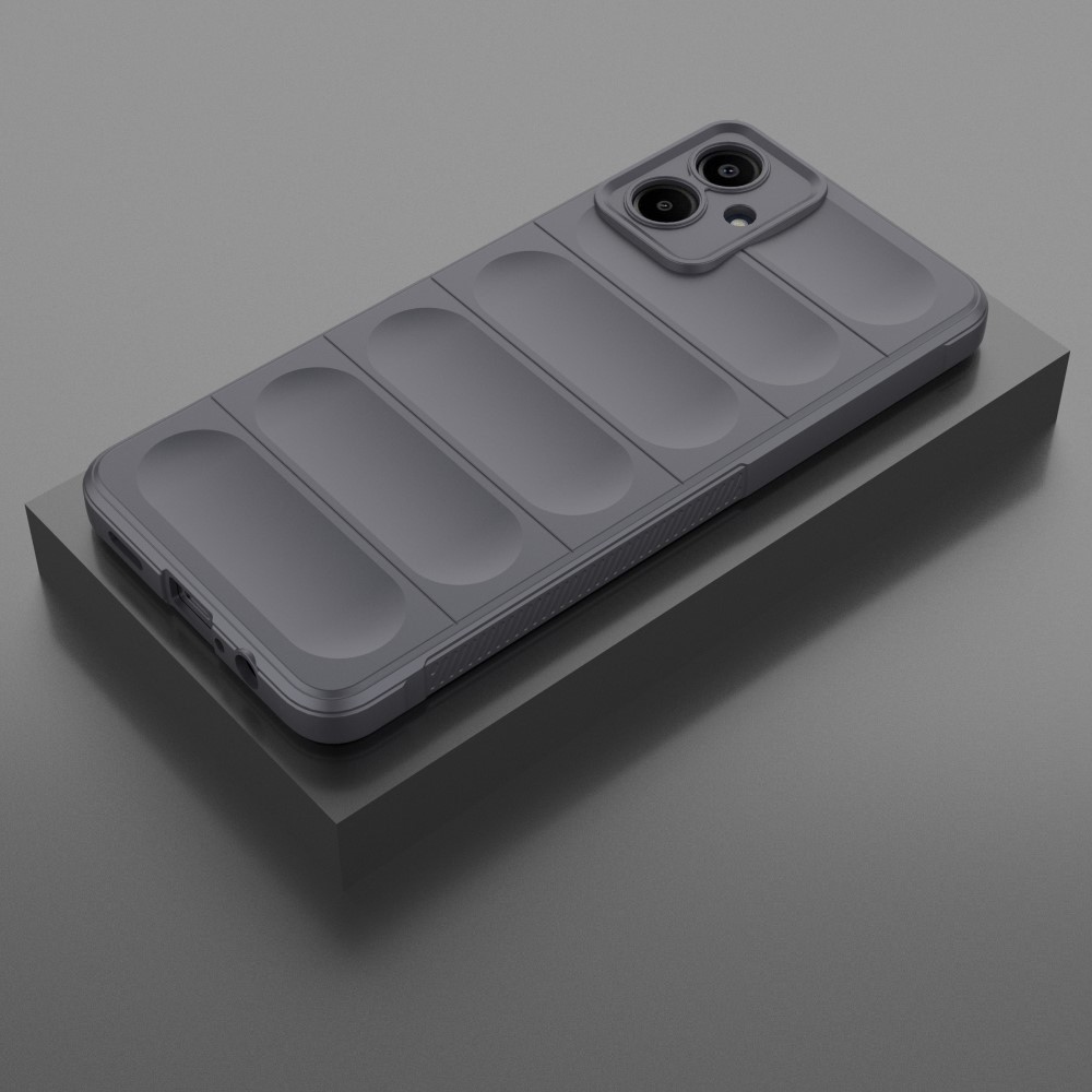 Rugg tartós zselés tok Samsung Galaxy A06 4G - sötétszürke