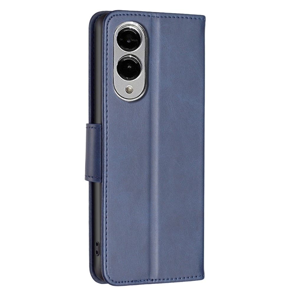 Könyves tok Samsung Galaxy S25 Edge készülékhez - kék