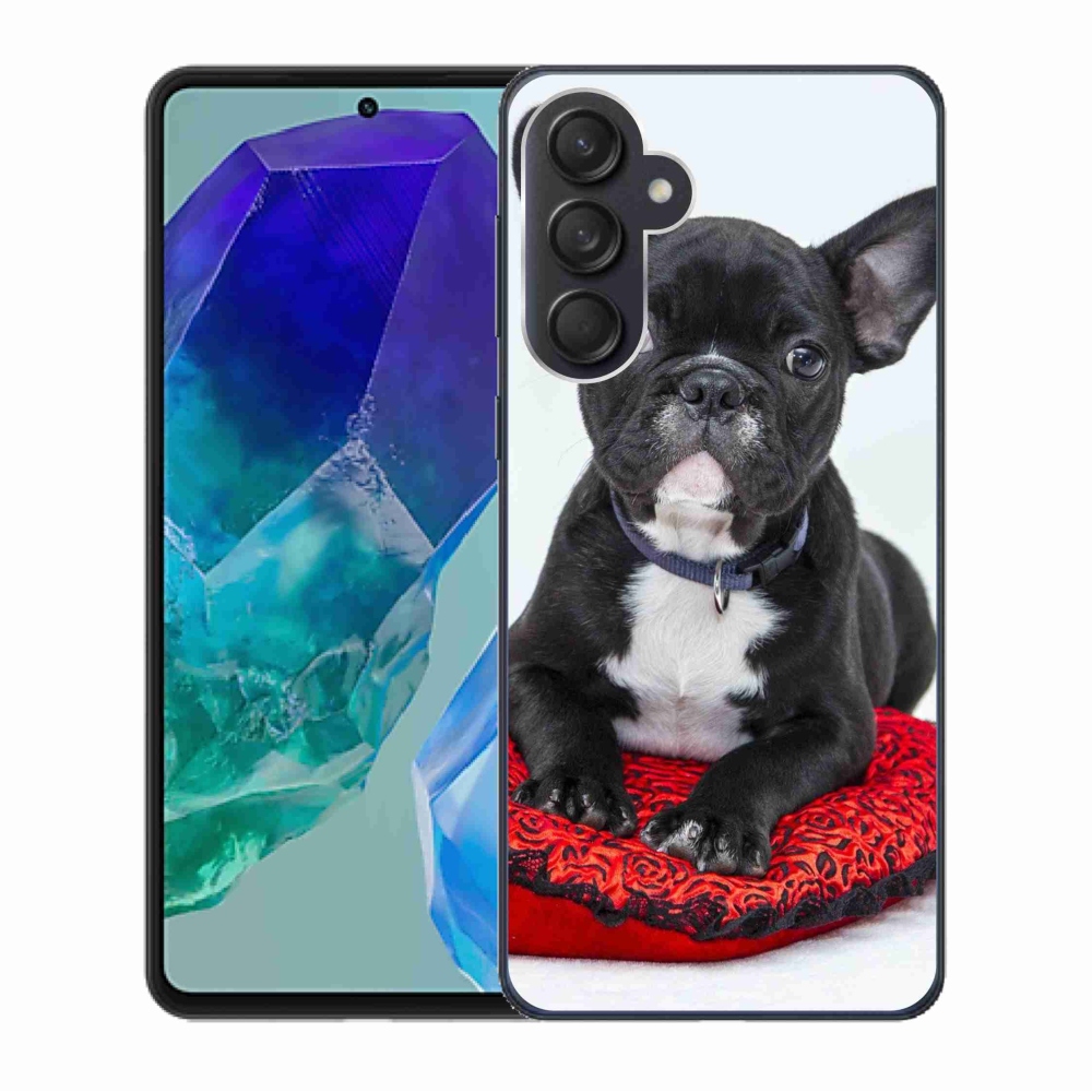 Gél tok mmCase a Samsung Galaxy M55 5G készülékhez - bulldog