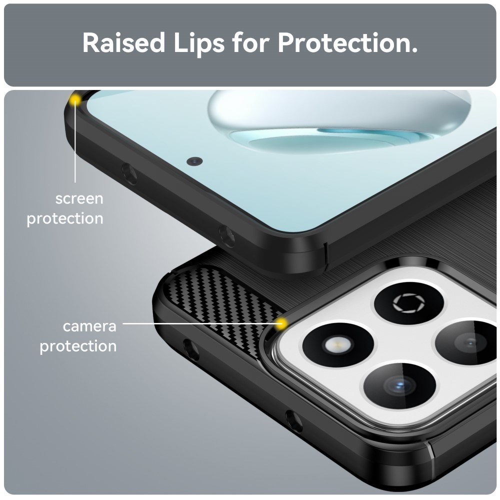 Szénálló zselés tok a Honor Smart 200 5G készülékhez - fekete