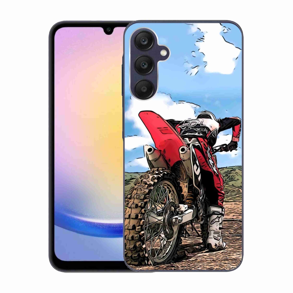 Gél védőhuzat mmCase Samsung Galaxy A25 5G - moto