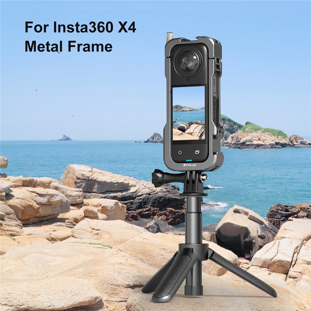 PULUZ védőkeret objektívsapkával Insta360 X4-hez