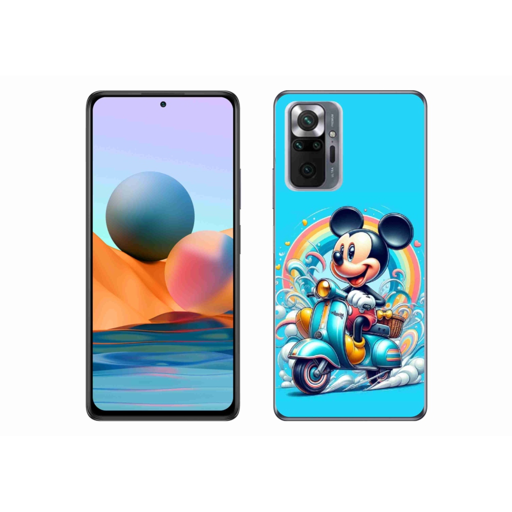 Gél borítás mmCase a Xiaomi Redmi Note 10 Pro készülékhez - mickey egér 2