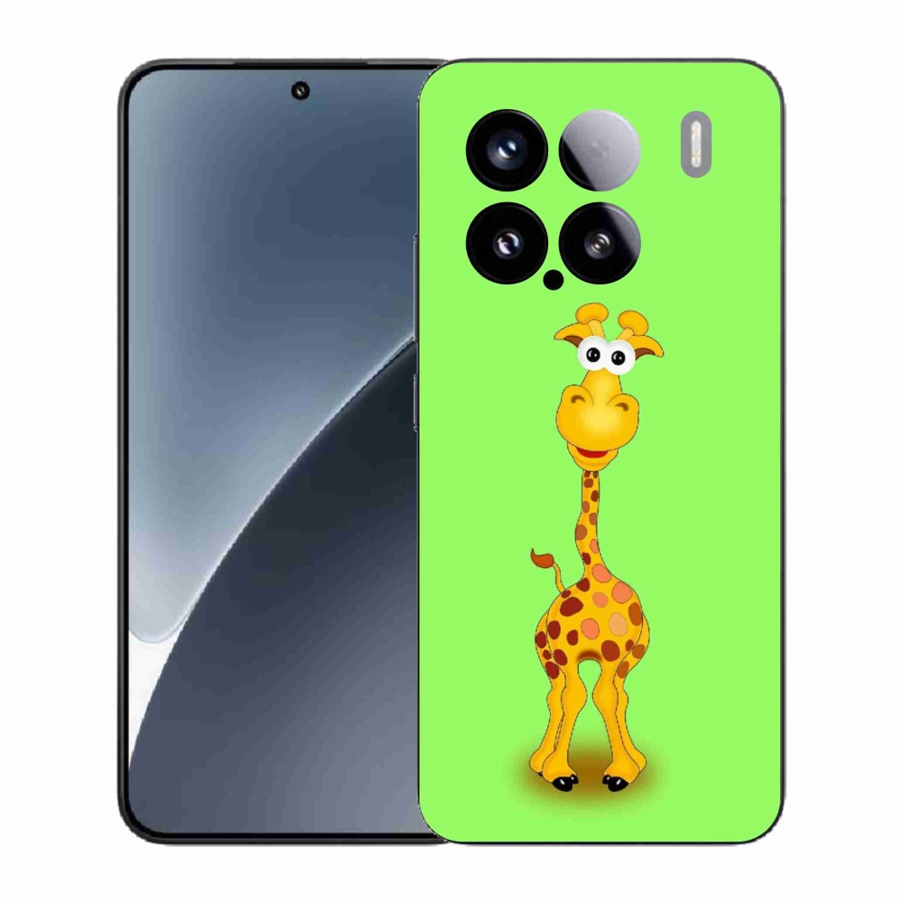 Gél borító mmCase a Xiaomi 15-öshöz - rajzfilm zsiráf