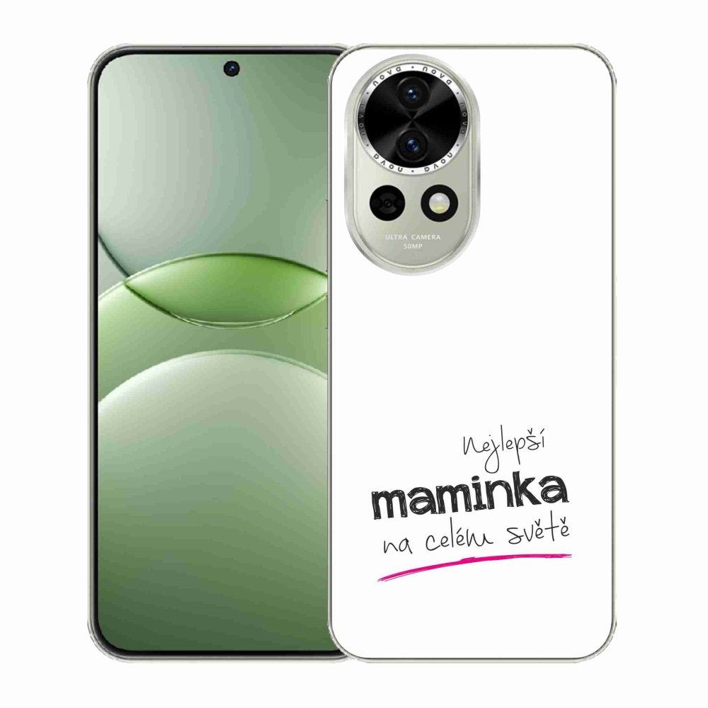 Gél borító mmCase a Huawei Nova 13 5G - legjobb anya 4 fehér háttérrel