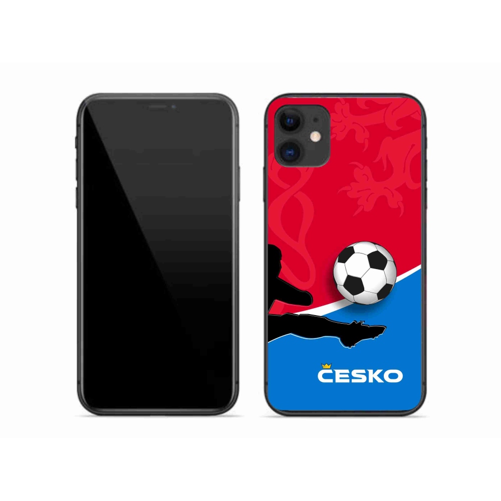 Gél borítás mmCase iPhone 11 készülékhez - futball Csehország 2