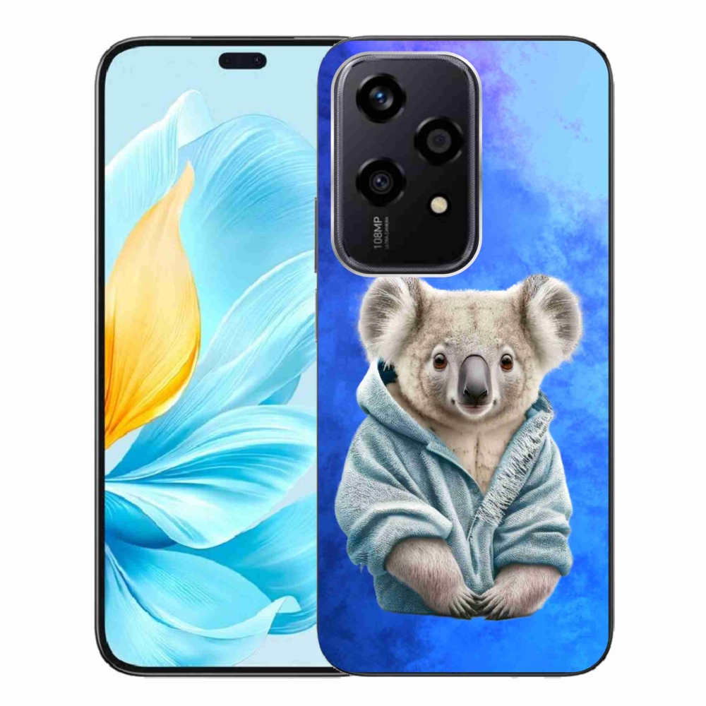 Zselés borítás mmCase a Honor 200 Lite 5G számára - koala pulóverben