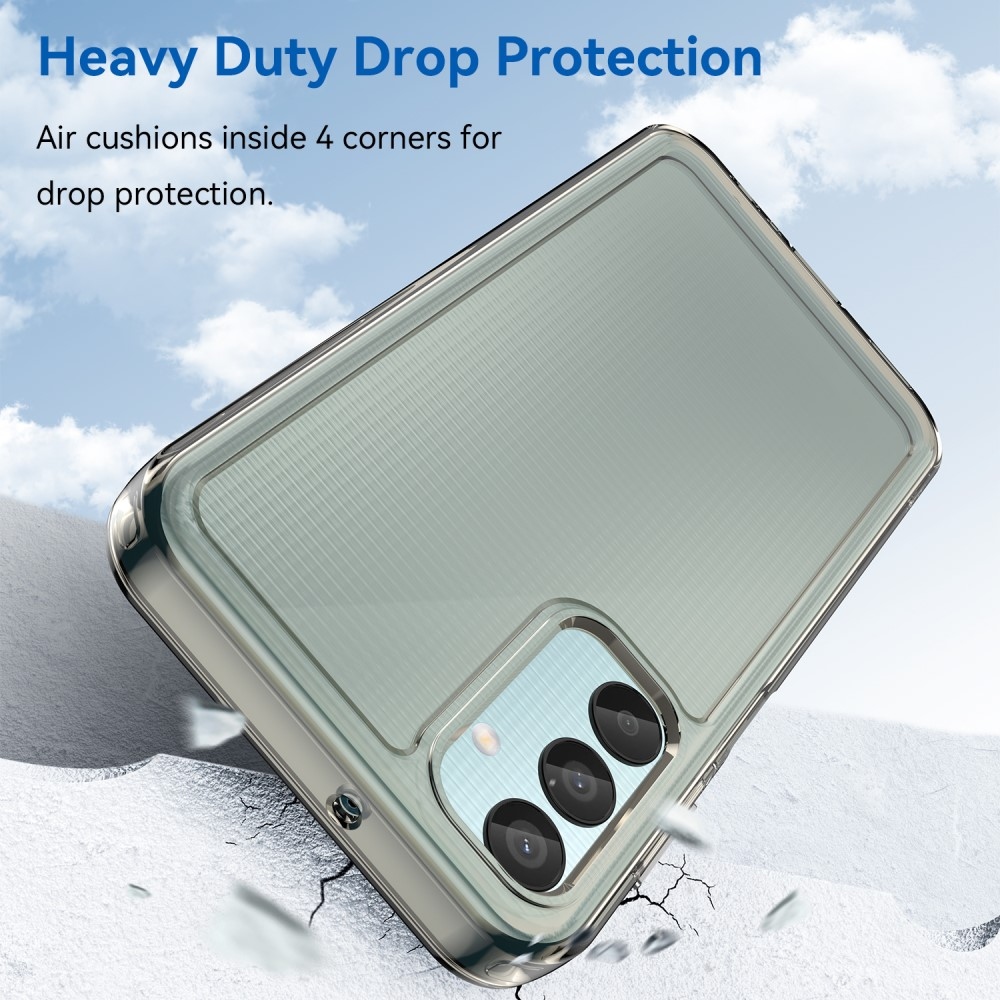 Candy zselés tok Samsung Galaxy M15 5G - szürke