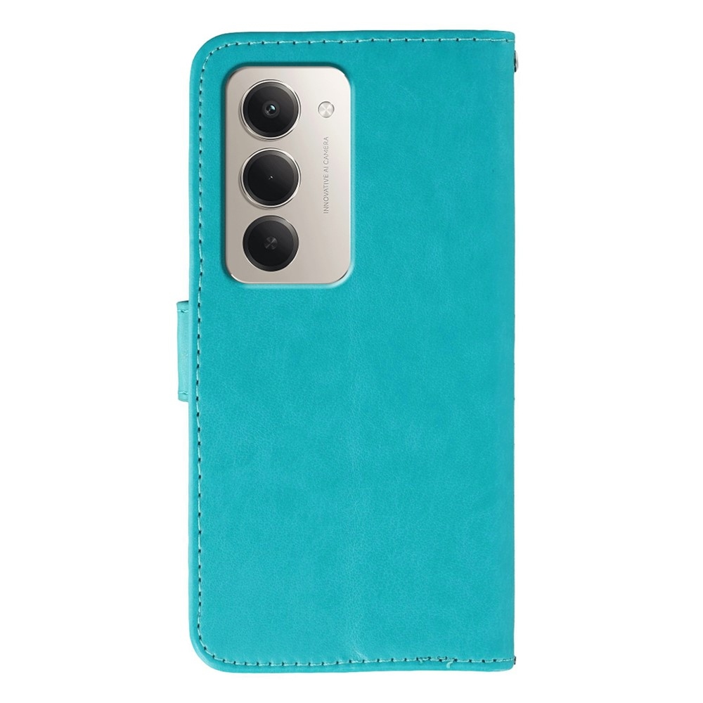 Vérrögök könyv tok a Xiaomi Redmi 15 5G-hez - kék