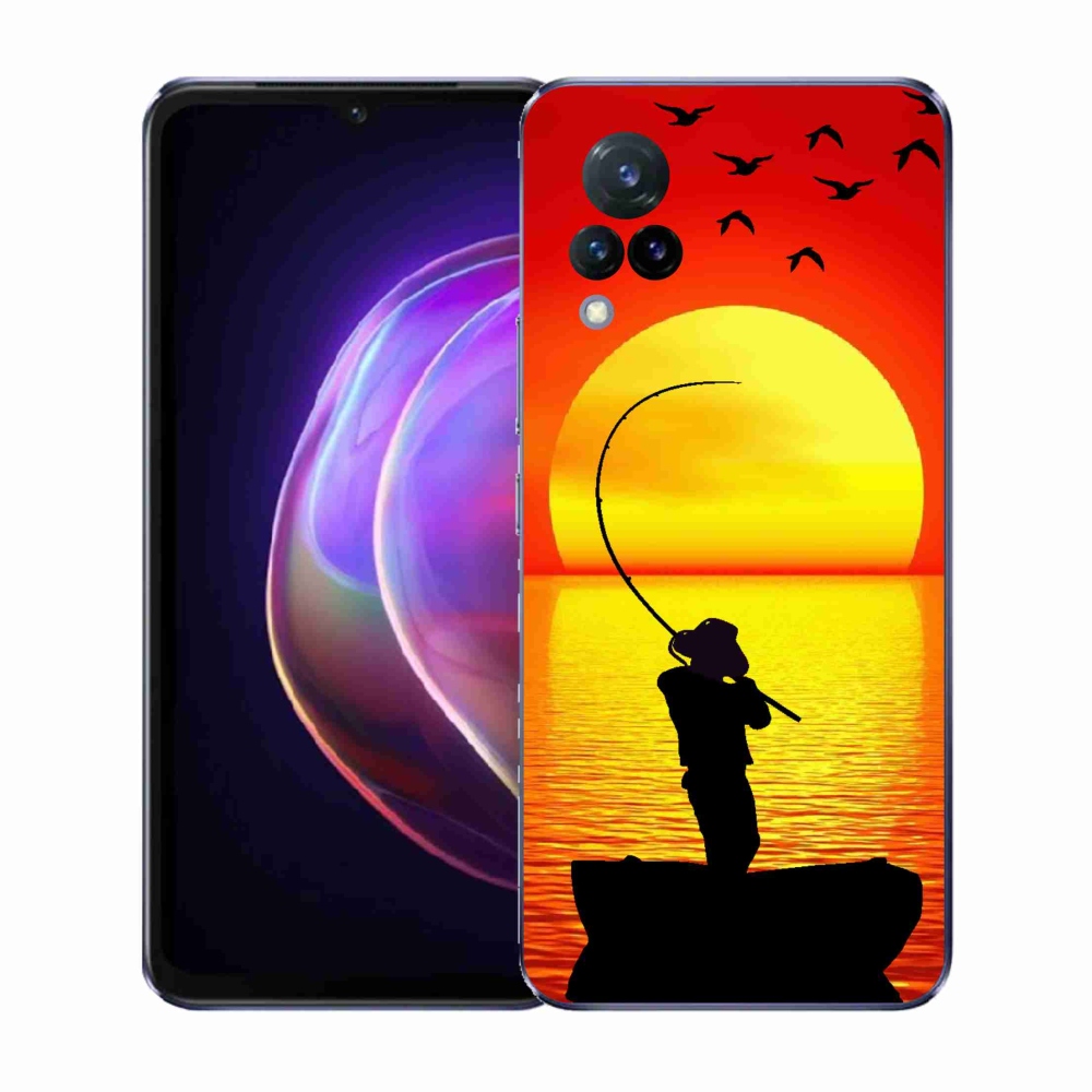 Gél borítás mmCase a Vivo V21 4G/5G-hez - horgászás